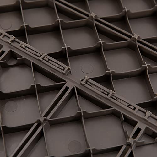 Outsunny Set 9 Mattonelle a Incastro per Terrazzo