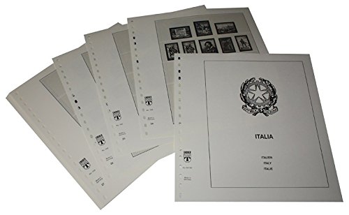 Feuilles pré-imprimées Italie 1960-1969 LINDNER Das Original pour timbres de collection