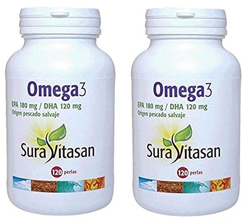 Omega 3 (Epa 180 / Dha 120) 120 Perlas (Pack 2 U.)