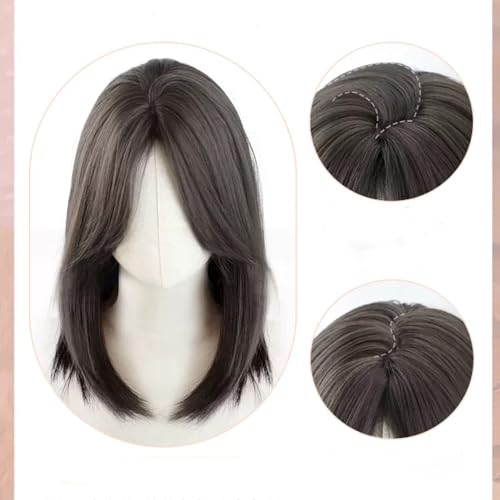 Perruque frange 30 cm cheveux amples pour changer de coiffure rapidement sans abîmer vos cheveux - 5