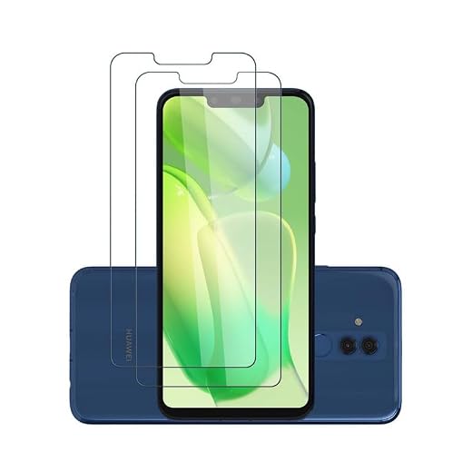 NeWinFly [2 Stück für Schutzfolie Huawei Mate 20 Lite Panzerglas [9H][HD Displayschutzfolie][Anti-Kratzer][Anti-Blase] für Displayschutz Huawei Mate 20 Lite Schutzglas Screen Protector
