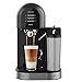 Cecotec Macchina da caffè semi automatica Instant Power-ccino 20 Serie Chic Nera. per caffè macinato e capsule, 20 barrette, 0,7 ml, serbatoio per acqua 1,7 L, 1470 W.