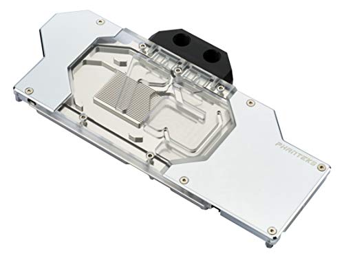 Phanteks PH-GB2080FE_CR01 RTX 2080 Founder Edition Acrylic Cover RGB Lighting Full Water Block Mirror Chrome