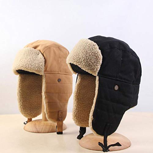 Mascará De Esqui Chapéu Russo De Ciclismo Chapéu Ushanka Quente Chapéu De Orelha Chapéus De Inverno