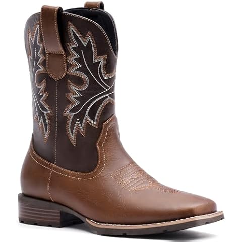 Lumeheel Cowboy Boots for Men Cover