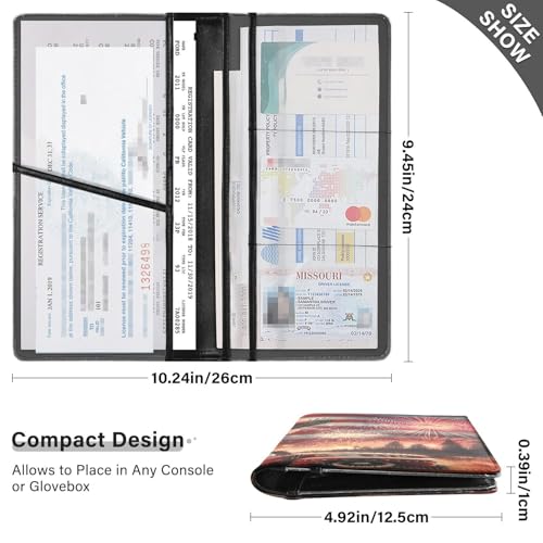Organizador de Documentos para Carro Slim miniatura 3