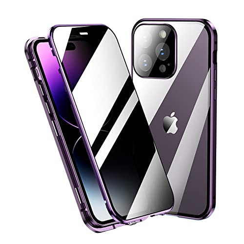 KMXDD bNt `h~ iPhone14 Pro Ή p P[X tJo[ Jی SʃJo[ A~op[ }Olbg ACtH14Prop KXP[X  360x Sʕی ([)