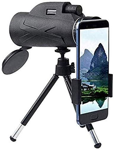 Télescope monoculaire 80x100 BAK4 étanche avec support téléphone portable