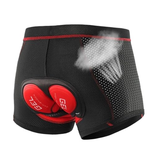 Shorts de ciclismo hombre con badana 5D y amortiguación miniatura 3