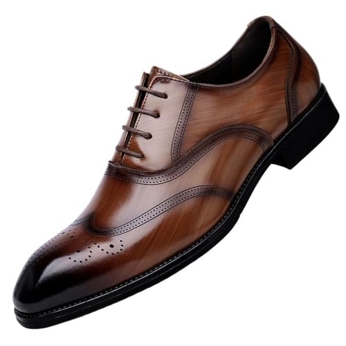 Versatile Leather Oxford Shoes for Men Comfortable and Stylish for Business and Formal Occasions