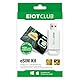 EIOTCLUB Physische eSIM-Karte & Kartenleser– Macht Ihr Smartphones eSIM-fähig, Unbegrenzte eSIM-Profil-Downloads, Daten-Roaming in in 200+ Ländern, Für Android, iPhone, Tablets, Laptops