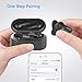 Wireless Earbuds, Willful T02 Bluetooth Earbuds Wireless Earphones in-Ear Headphones with Built-in Microphone Charging Case Stereo Sound Clear Call Comfort Secure Fit Waterproof for Sports (Black)