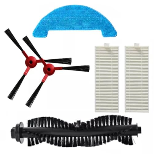 Kit de cepillo para trapeador de filtro para robot 360 Smartai, accesorios para aspiradora G50 / 30 V Max / C50, accesorios de limpieza, cilindro lavable, filtro de aspiradora robótica, polvo
