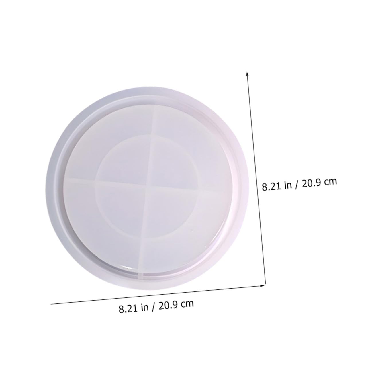 Molde de Silicona para Cubo DIY Resistente y Lavable Asa, Molde Flexible para Manualidades y Almacenamiento en Bricolaje