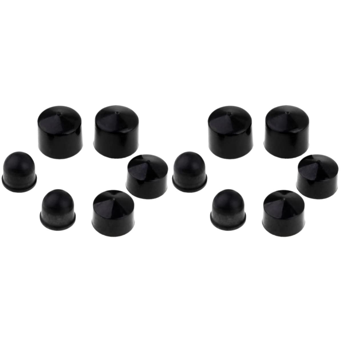 POPETPOP 2 Sets 3 Skateboard Shockproof Accessories Lightweight Bushing Set Compact Size for Carry
