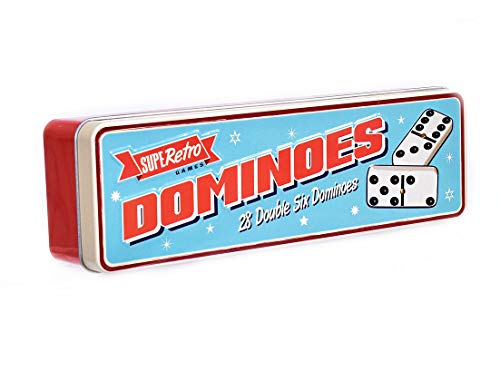 KandyToys Dominoes 28 piezas en caja metálica miniatura 2