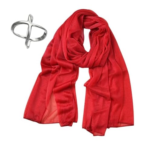 Foulard en soie rouge COACOM Cover