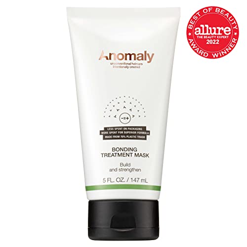 Anomaly Bonding Treatment Mask With Keratin For Dry & Damaged Hair | Strengthen & Protect | Sulfate Free & Paraben Free | Eco Friendly & Sustainable Packaging From Ocean Plastic, 5 Fl. Oz., White (Pack Of 1) #TOP4