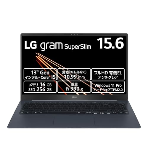 Windowsノート本体 LG gram SuperSlim 15Z90RT-NP75J LG gram SuperSlim 15.6” OLED Laptop - 15Z90RT-K.AAB7U1 | LG USA