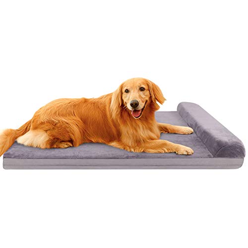 JoicyCo Large Dog Bed Pet Beds Crate Mat Dog Beds for Large Dogs
