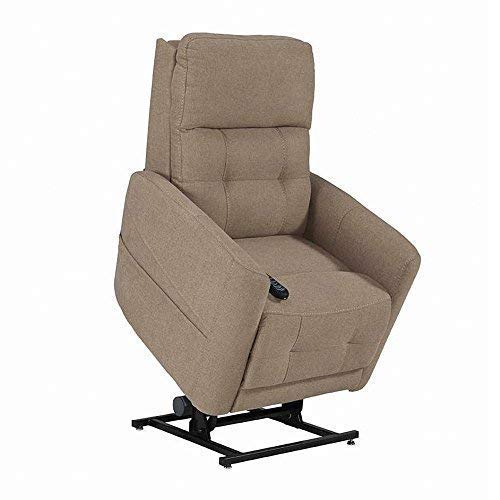 Fenetic Westminster dual motor Electric Riser and Recliner mobility chair - Powered headrest and lumbar support + USB Charging 25 stone max user weight - Choice of colours (Fawn)