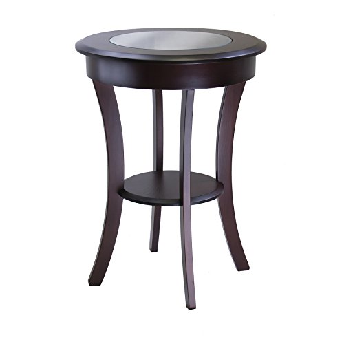 Winsome Cassie Accent Table, Cappuccino