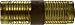 Midland Industries 73985 1.25 in. Brass Hose Mender