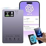 NOLYTH Ai Voice Recorder for Meeting: Support 152 Language Transcription Summarize - App Control Noise Cancellation Magnetic Dictation Recording Transcriber Note Taking Device 64GB for Lecture & Call