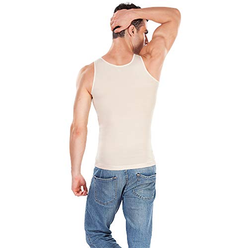 Image of dermawear Men Mild Compression Shapewear Vest Zenrik Everyday for Abdomen and Chest