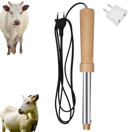 Professional Electric Cattle Dehorner - Bloodless & Painless Dehorning Tool for Calves Goats Sheep | Fast Heating with Safety Guard