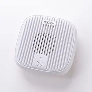 ABSORBIA Air Purifier odor Eliminator with Carbon Filter-Negetive Ion & Ozone Concentration:28 million pcs/cm & 2.02mg/m -Ideal for Areas ??20?-Rated Power: 4W - CE,RoHS Certified Deodrant Sterilizer