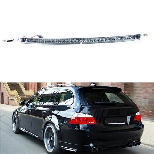 Troisième feu stop blanc LED pour BMW Série 5 E60 E61 Facelift 2007-2010