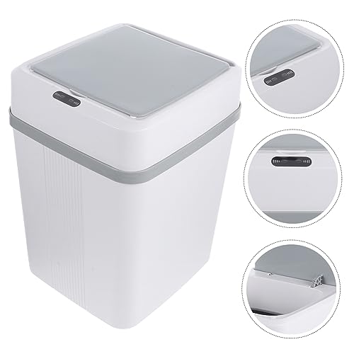 Bote de basura automático IMIKEYA con sensor y tapa miniatura 6