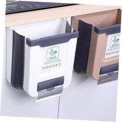 Caneca de basura plegable para cocina colgante miniatura 5