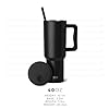 Simple Modern Halloween 40 oz Trek Tumbler with Handle and Straw Lid | Cup Holder Friendly Insulated Stainless Steel Travel Mug | Autumn Maple #4