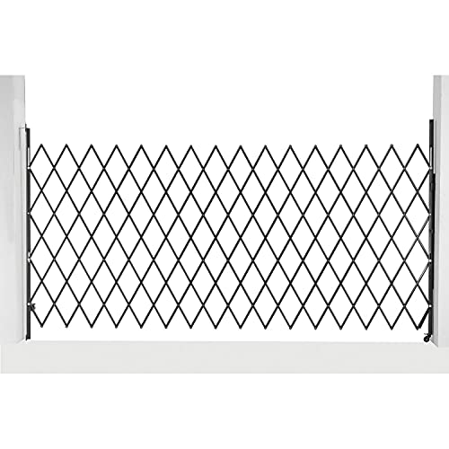Global Industrial 7-1/2'W Single Folding Security Gate, 6-1/2'H