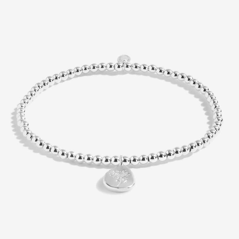 Joma Jewellery A Little Birthflower Bracelet gift to celebrate your loved ones birthday month