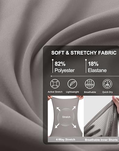 G Gradual Women's 18" Golf Skorts Skirts with 3 Pockets High Waisted Athletic Skorts for Women Stretchy Tennis Skirts4