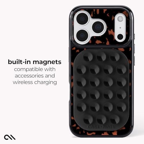 Image of Case-Mate iPhone 17 Pro Case - Tortoiseshell | Compatible with MagSafe - Stylish Tortoiseshell Phone Case w /12ft Drop Protection - Premium Magnetic Cover for iPhone 17 Pro