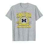Michigan Wolverines Final Four 2026 Men's Basketball Vintage T-Shirt
