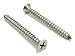 #8 x 2" Stainless Flat Head Phillips Wood Screw (100 pc), 18-8 (304) Stainless Steel, Choose Size, by Bolt Dropper