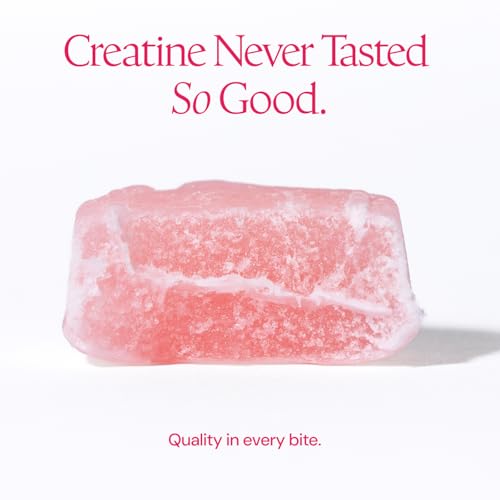 Image of Create Creatine Monohydrate Gummies for Men & Women, Boost Focus, Strength, and Endurance, Anti-Melting Formula, Vegan, Gluten-Free, Non-GMO, 1.5g of Creatine per Gummy (Watermelon)