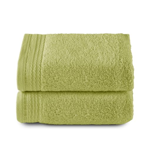 Top Towel - Premium - Toallas de baño Grandes - Toallas baño -2 Toallas de Manos -50 x 100 cms - Algodon 100% - 600 Gramos...