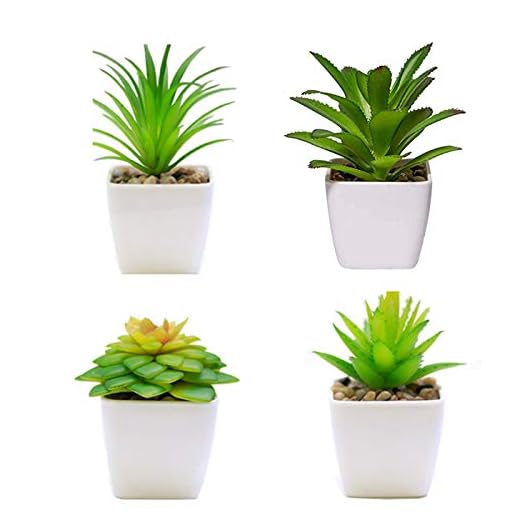 Kontorsdekoration Konstgjorda växter Hus Balkong Konstgjorda växter Konstgjorda växter i kruka Köksbordsdekoration Gröna konstgjorda växter Applicera på lägenhet Kontor Badrum Windowsill Hotellrestaurang 4 st