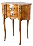 Beistelltisch Barock Kommode Antik Tisch Telefontisch Konsolentisch Schublade 66cm cat953 Palazzo Exklusiv