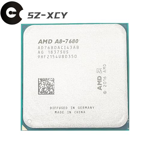 Processeur de Bureau Quad-Core A8-7680 3,5 GHz pour unité centrale informatique - 3