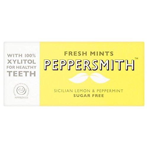 PeppersmithSugar-Free Xylitol Lemon Mints 15g - Pack of 2