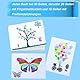 Ronoza Fingerfarben Kinder Ungiftig ab 1 Jahr, 12 Farben Fingermalfarben für Kinder Ungiftig mit Malbuch, Sicherer Fingermalfarbe, Fingerfarbe Baby, 30 Seiten Fingerstempel Set Fingerfarben