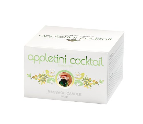 Cobeco Massage Candle Appletini Cocktail, 150 gram