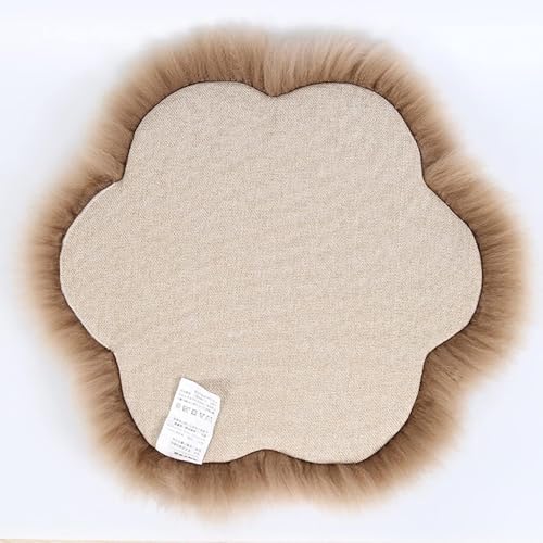 Almohadilla de silla de comedor de 50cm con lazos cojín de asiento cuadrado hogar 5